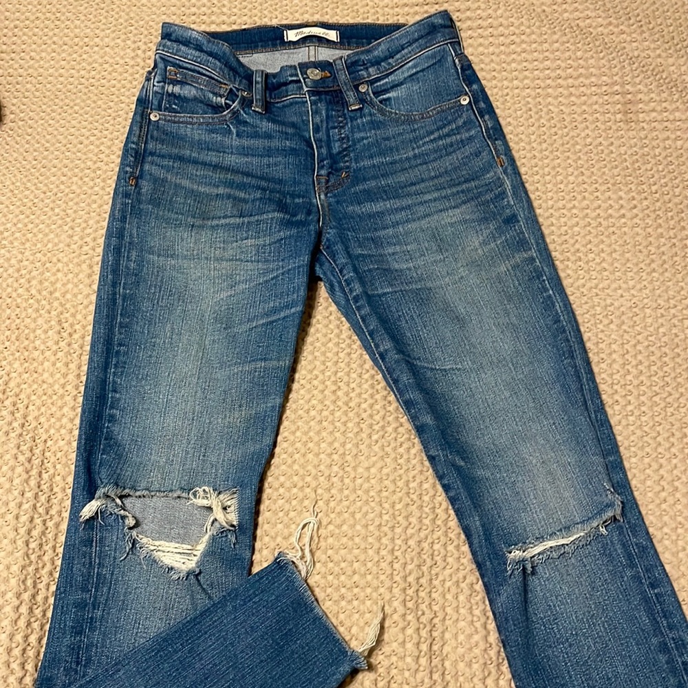 Madewell High-Rise Skinny Crop Jeans